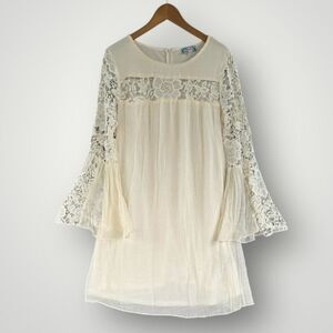 🎉5 for $45🎉J Gee Dress White Lace Size L